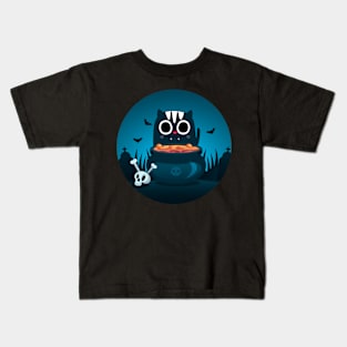 Witcher cat Kids T-Shirt